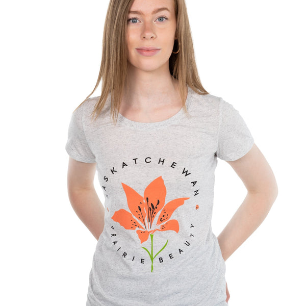 FLAT // Prairie Beauty / Fitted Crew Neck / Ladies