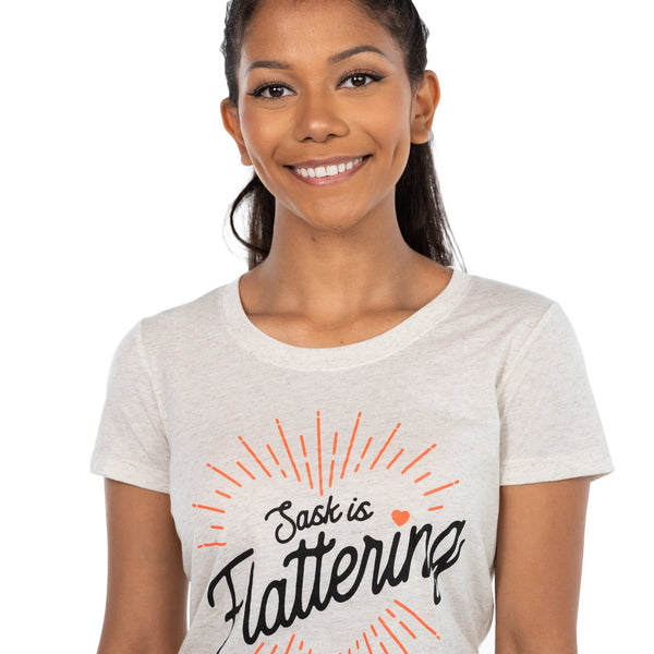 FLAT // Flattering / Fitted Crew Neck / Ladies