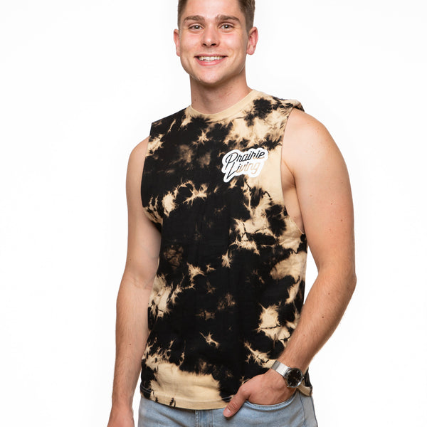 FLAT // Prairie Living Tie Dye / Unisex Muscle Tank