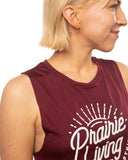 FLAT // Prairie Living / Ladies Muscle Tank