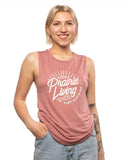 FLAT // Prairie Living / Ladies Muscle Tank