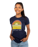 FLAT // Sask Sunset / Ladies T-Shirt