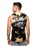FLAT // Prairie Living Tie Dye / Unisex Muscle Tank