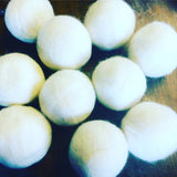 Wool dryer balls