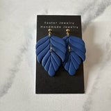 leaf earrings