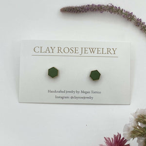 Hexagon Studs