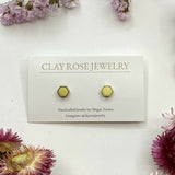 Hexagon Studs