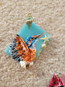 Necklaces - Glass with seashells