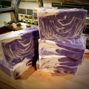 Lavender Essential Oil: Goat Milk Soap - HandmadeSask