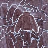Knitted Sweater Waterproof Sticker