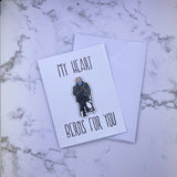 Berns For You Stickard (Greeting Card with Sticker)
