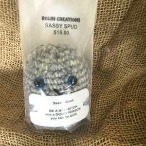 Sassy spud stuffie