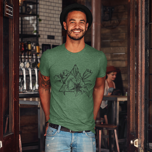 Forest Green Prairie Lily Unisex Tee