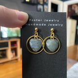 Heart earrings