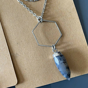 Pointed Gemstone pendant