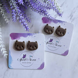 Cat face Studs