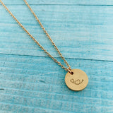 Stainless Steel Necklace - Heart Stethascope