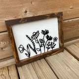 Wildflower Sign