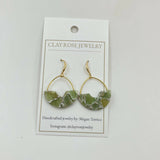 Half Circle Dangle Earrings
