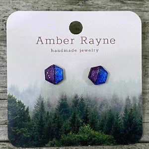 Amber Rayne - Wood cute various earrings
