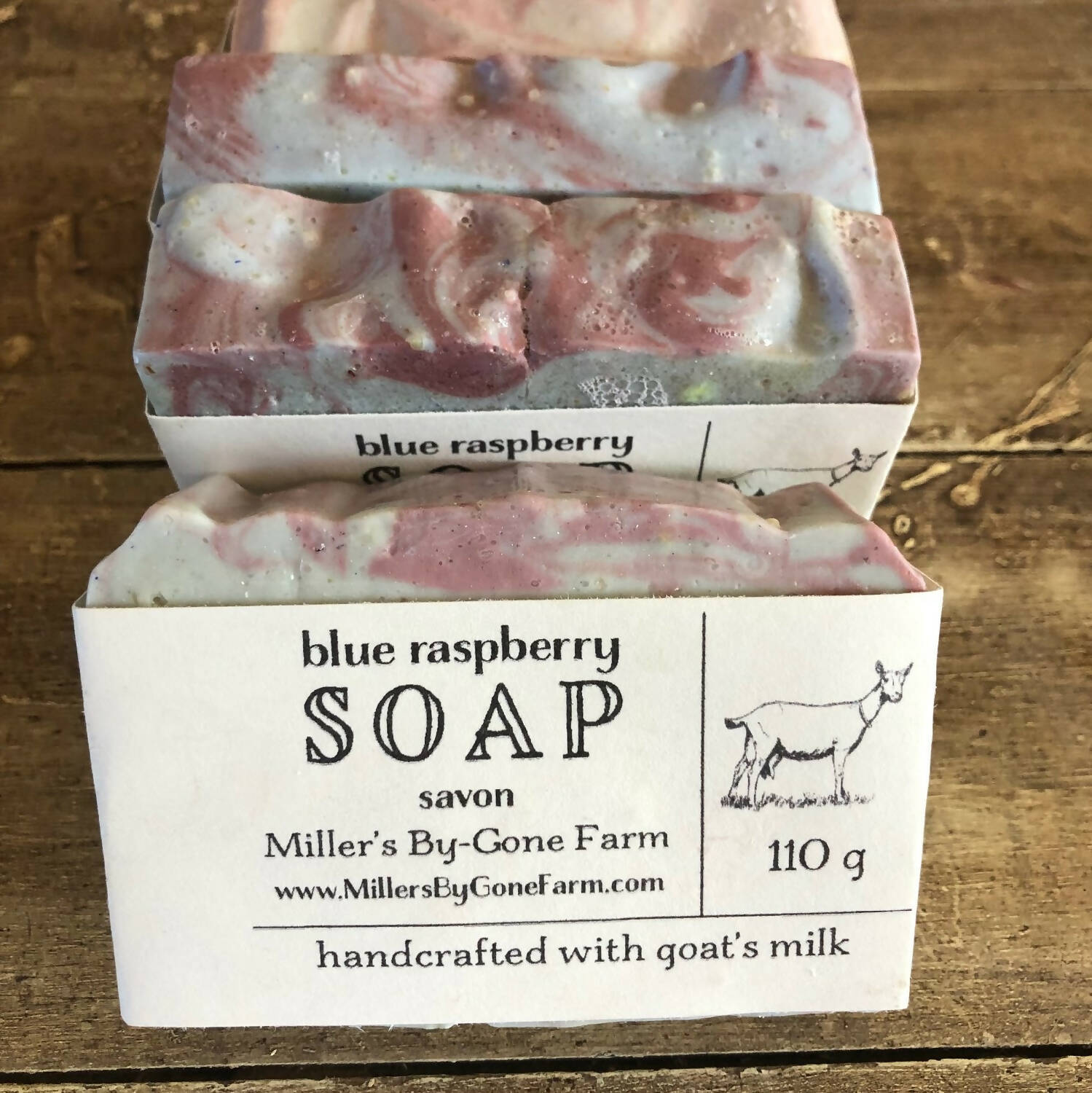 Goat Milk Soap - Blue Raspberry