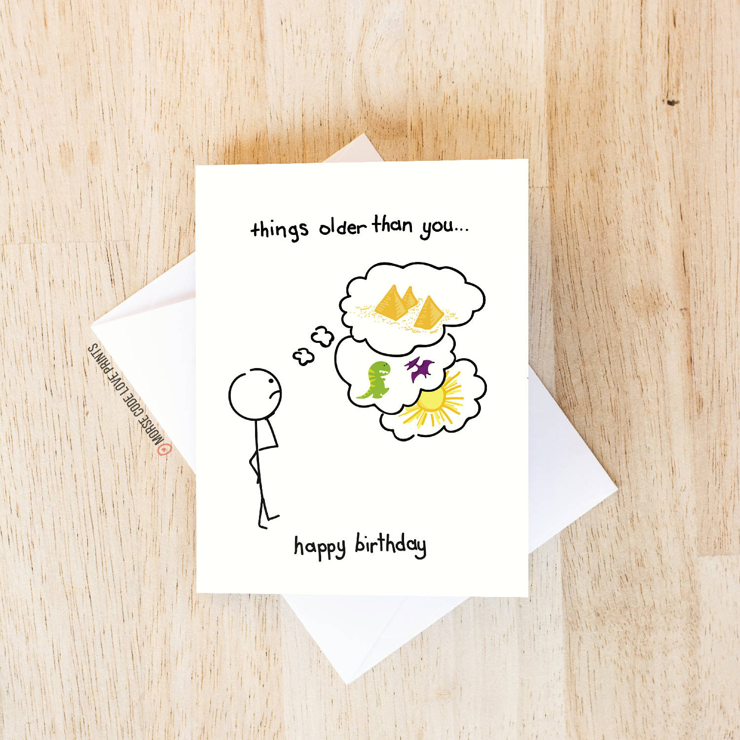 Things Older Than You | Birthday | Greeting Card