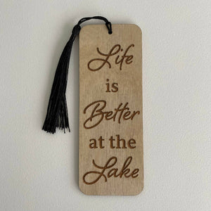 Life Is Better At The Lake Bookmark