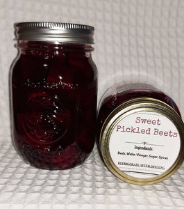 Sweet Pickled Beets