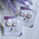Cat face Studs