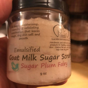 Emulsified Goat Milk Sugar Scrub