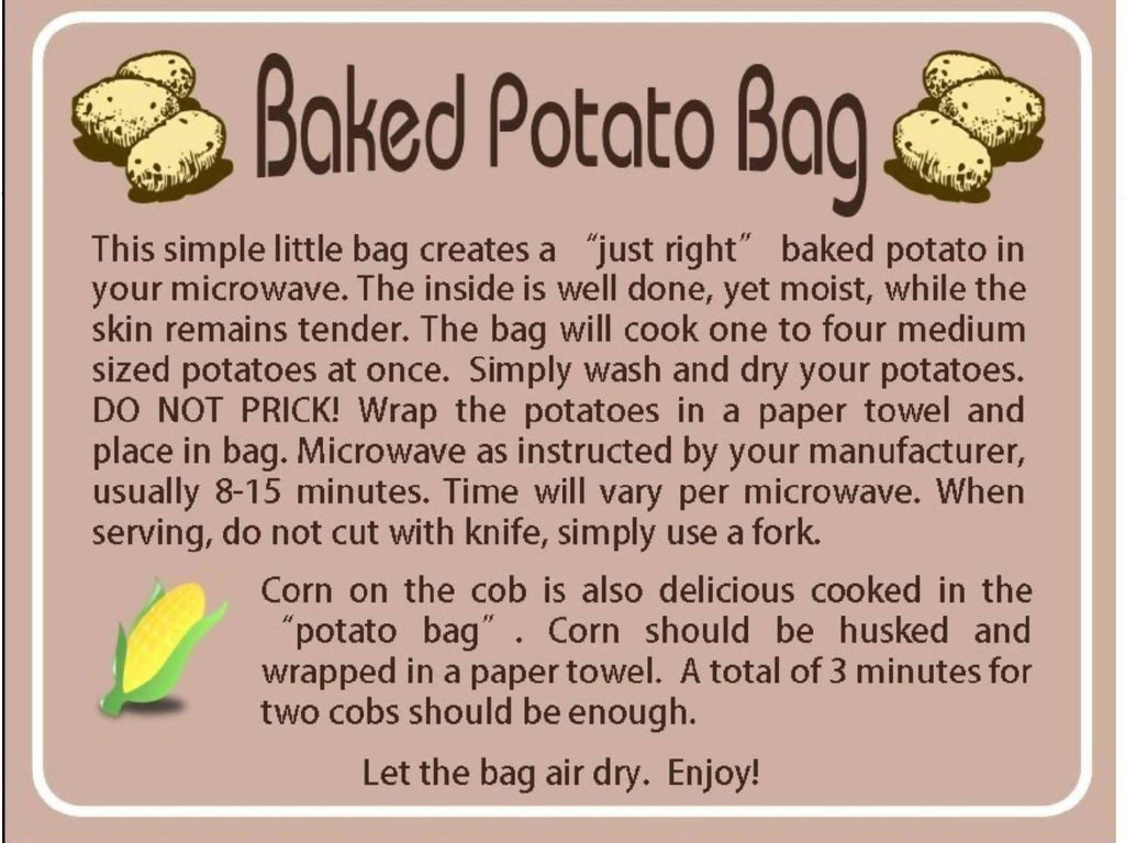 Microwave Baked Potato Bags