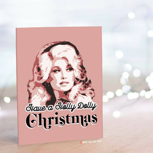 Holly Dolly | Christmas & Holidays | Greeting Card