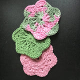 3 Flower Face Scrubbers