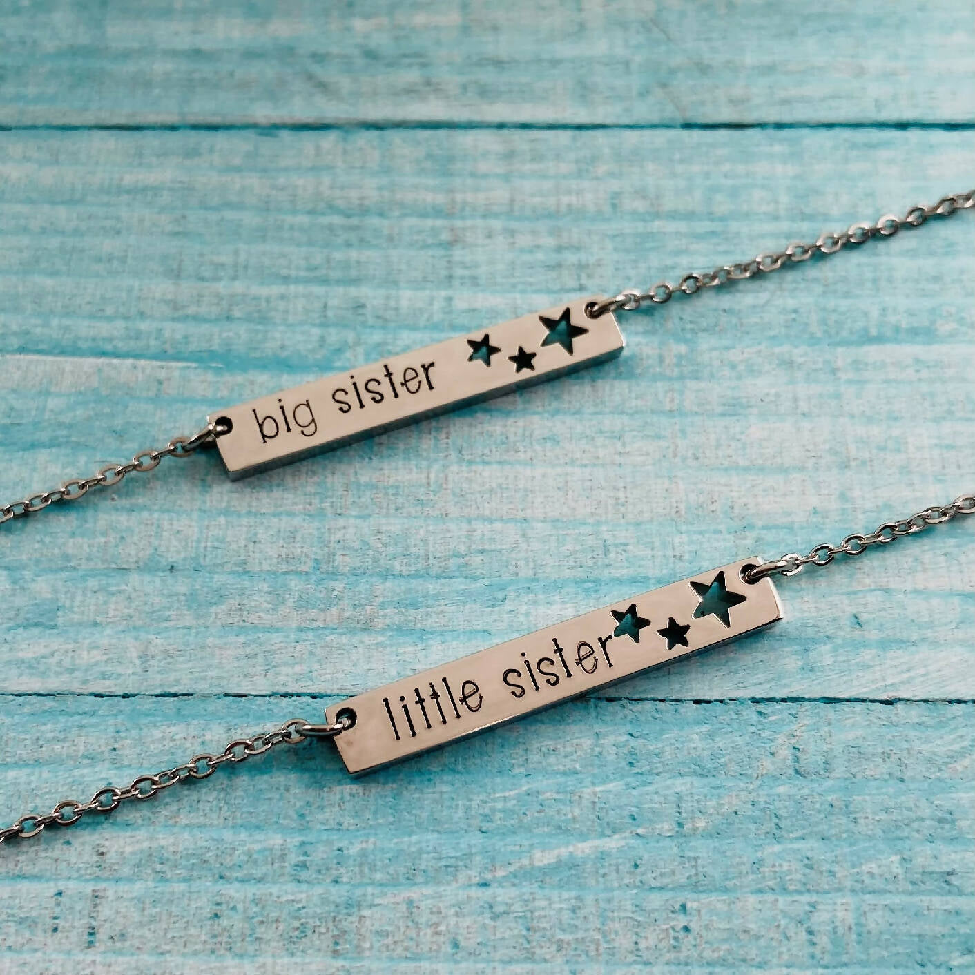 Stainless Steel Necklace - little sister