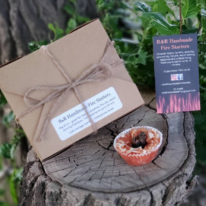 R&R Handmade Fire Starters 12 pack