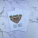 Stay Sweet Stickard (Greeting Card with Sticker)