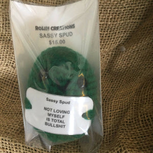Sassy spud stuffie