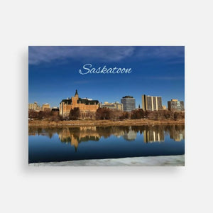 Saskatoon River View Post Card