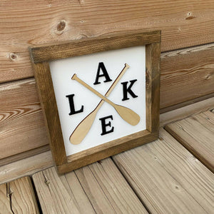 Lake Sign