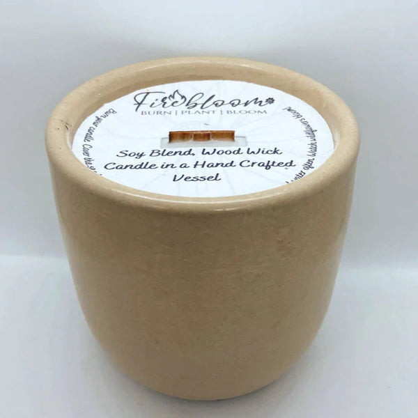 Hot Buttered Vanilla Firebloom Candle