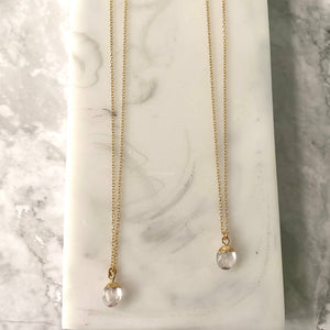 Gemstone necklace
