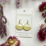 Half Circle Dangle Earrings