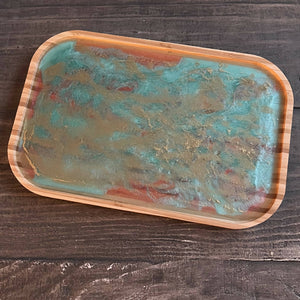 Bamboo Resin Serving Tray