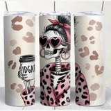 Skeleton IDGAF 2 Tumbler