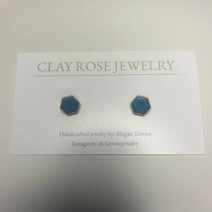 Hexagon Studs