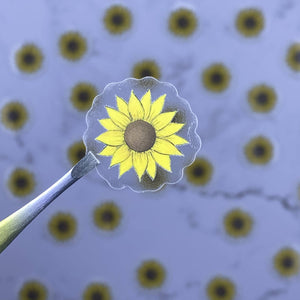 Mini Sunflower Waterproof Stickers