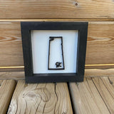 Sask Province Outline 3D Sign - 6"