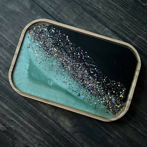 Bamboo Resin Serving Tray