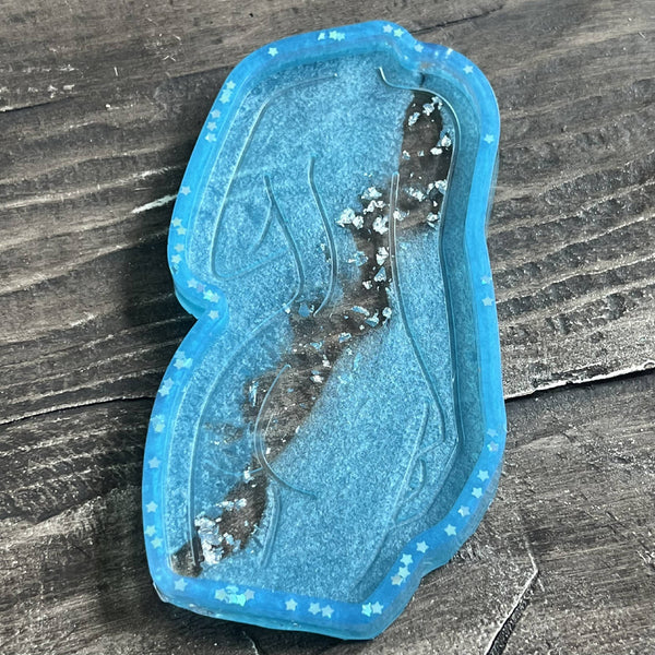 Lady Body Trinket Tray sm., resin