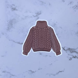 Knitted Sweater Waterproof Sticker